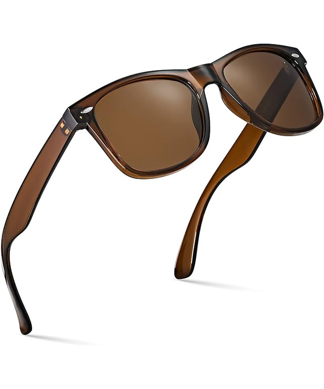 Retro Rewind Polarized Sunglasses for Men and Women - UV Protection Classic Sun Glasses
