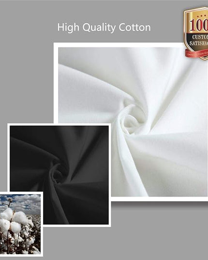 TOPDesign 1 | 3 | 6 | 12 | 24 Pack Super Strong Large 12oz Cotton Canvas Tote Bag, Reusable Grocery Shopping Cloth Bag, Fashionable Two-Tone Tote for Crafts, DIY Your Creative Designs (Pack of 1)