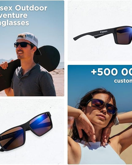 Horus X • Blue Light Glasses Men Women | Blue Light Blocking Glasses for Screen Anti-Fatigue Eye Migraine | Gaming Glasses V3