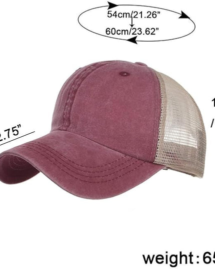 VOASTEK Running Hats for Men Baseball Cap Outdoor Essentials Runner Hat Jogging Cap Tennis Golf Workout Hats