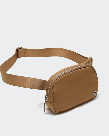 Pander Unisex Belt Bag Fanny Pack for Women with Adjustable Strap, Small Waist Pouch for Workout Running Traveling Hiking