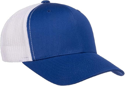 Yupoong Classic Premium Mesh 6 Panel Retro Trucker Cap | Mid Profile Snapback | OSFA | Bulk Pack Available