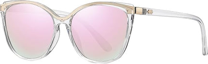 Trendy Cat Eye Sunglasses for Women Fashion Cateye UV400 Protection Glasses CL22017