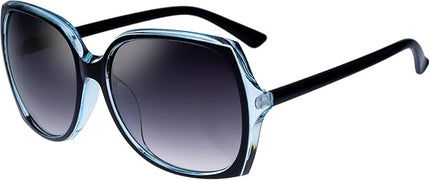 The Fresh Women's Oversized Square Jackie O Cat Eye Hybrid Butterfly Fashion Sunglasses - Exquisite Packaging