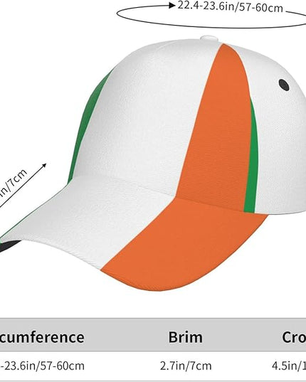 Cute Flag Baseball Cap Hats for Women Men Trucker Hat Patriotic Adjustable Snapback Ball Cap Hat
