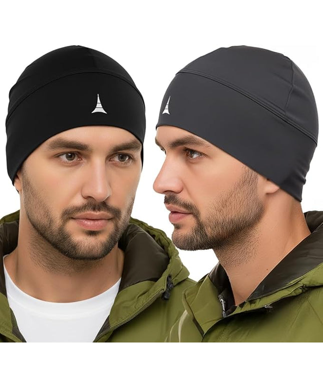 Helmet Liner Sweat Wicking Skull Cap Beanie. Ultimate Performance Moisture Wicking. Fits Under Helmets