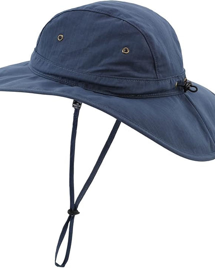 Home Prefer Summer UPF 50+ Men's Bucket Sun Hat Wide Brim Fishing Hat Safari Hat