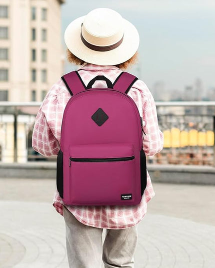 YAMTION Laptop Backpack,Bookbag for Women and Teen Girls School Backpack with USB Port for College Work