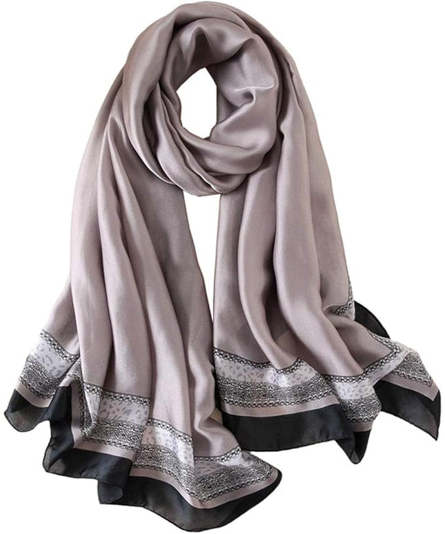 Silk Scarf Mulberry Silk Fashion Scarves Long Lightweight Shawl Wrap …