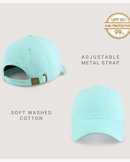 CHOK.LIDS Everyday Premium Dad Hat Unisex Cotton Baseball Cap for Men and Women Adjustable Lightweight Polo Style Curved Brim
