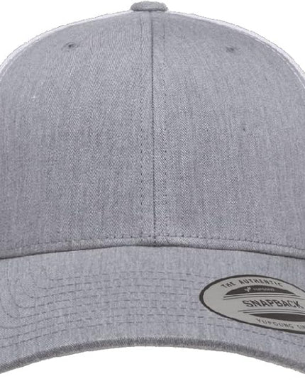Yupoong Classic Premium Mesh 6 Panel Retro Trucker Cap | Mid Profile Snapback | OSFA | Bulk Pack Available