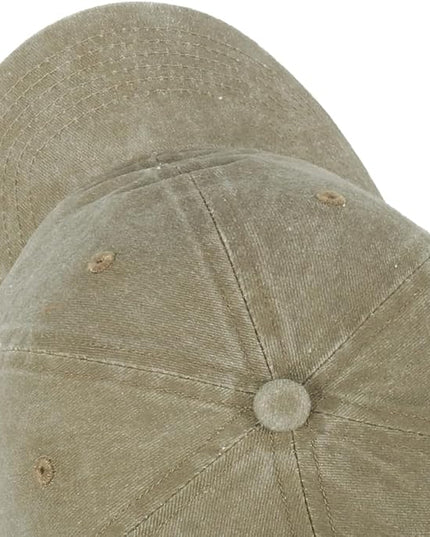 HH HOFNEN Men Women Washed Distressed Twill Cotton Baseball Cap Vintage Adjustable Dad Hat