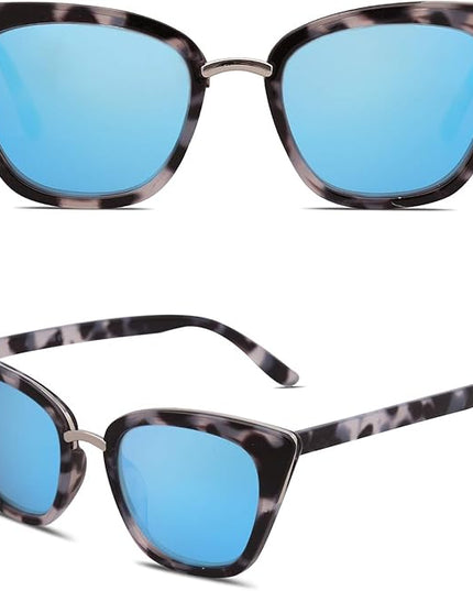 SOJOS Cat Eye Designer Sunglasses Fashion UV400 Protection Glasses SJ2052