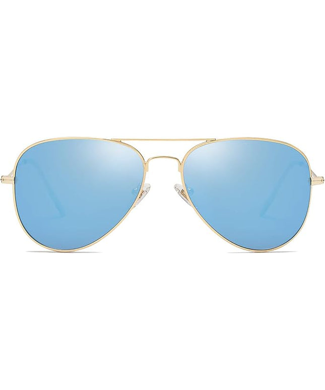 SOJOS Classic Aviator Polarized Sunglasses for Men Women Vintage Retro Style