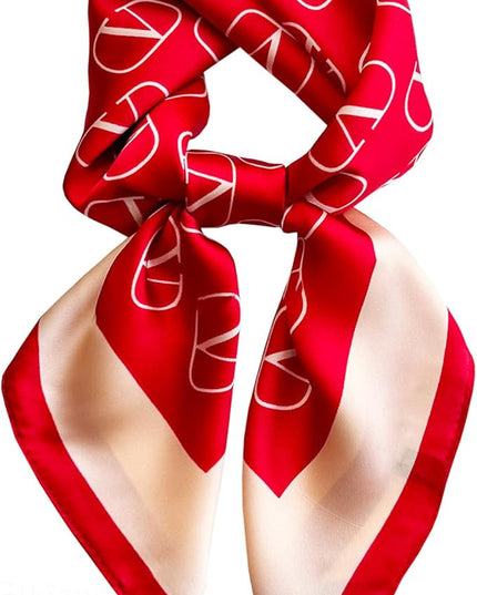 Satin Bandana Headscarf for Women Silky Hair Scarves for Fashion Lightweight