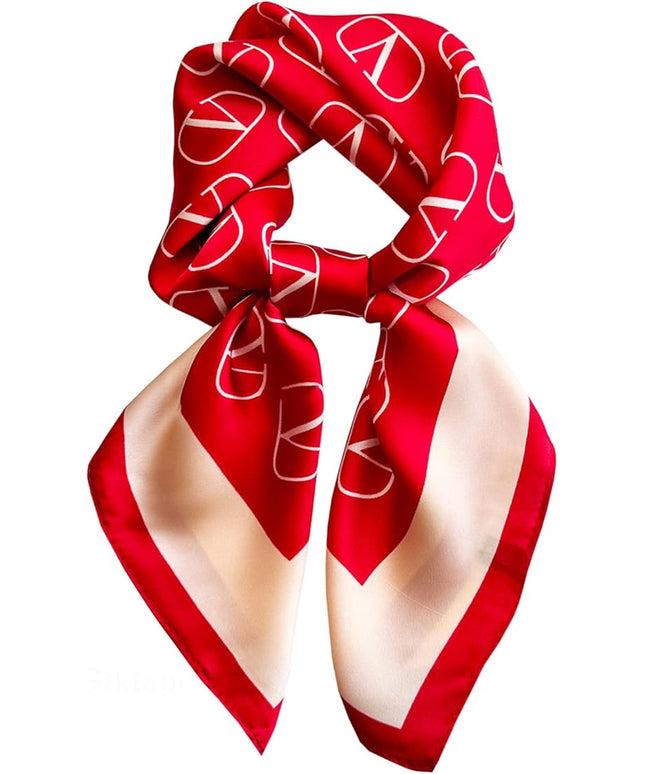 Satin Bandana Headscarf for Women Silky Hair Scarves for Fashion Lightweight