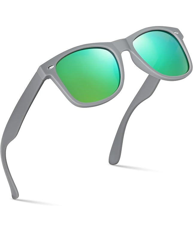 Retro Rewind Polarized Sunglasses for Men and Women - UV Protection Classic Sun Glasses