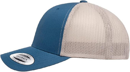 Yupoong Classic Premium Mesh 6 Panel Retro Trucker Cap | Mid Profile Snapback | OSFA | Bulk Pack Available