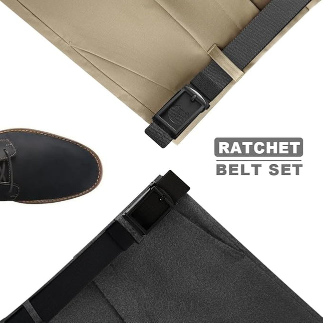 DOOPAI Stretch Canvas Belt for Men, Adjustable Elastic Holeless Web Belt for Casual, Golf, and Work, with Bottle Opener