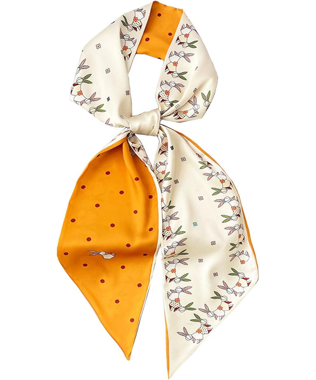 Purse Scarf For Handbags Head Scarves For Women's Hair Bags Scarfs Long Skinny Scarves Fashion Silky