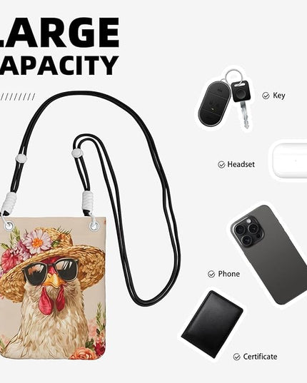 Small Crossbody Bag,Cell Phone Pouch For Women,Gift Wallet,Coin Purse For Daily Shopping Walking