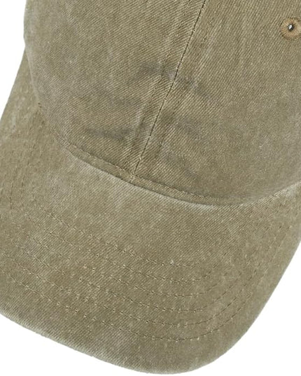 HH HOFNEN Men Women Washed Distressed Twill Cotton Baseball Cap Vintage Adjustable Dad Hat