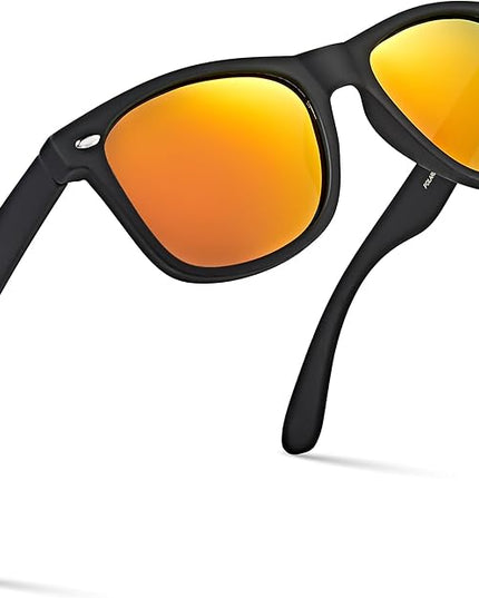Retro Rewind Polarized Sunglasses for Men and Women - UV Protection Classic Sun Glasses