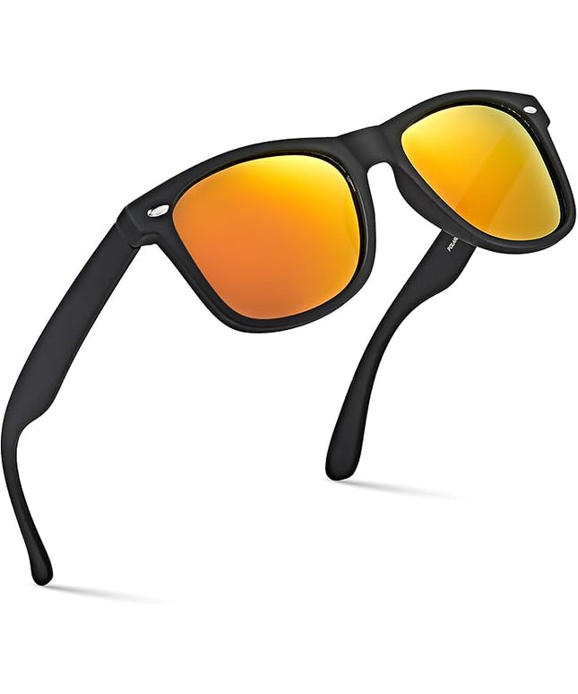 Retro Rewind Polarized Sunglasses for Men and Women - UV Protection Classic Sun Glasses