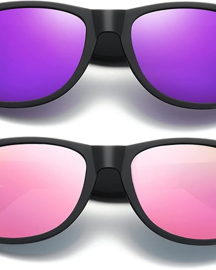 Polarized Sunglasses Womens Men - Sun glasses Fashion Trendy Driving Fishing UV Blocking UV400 Protection