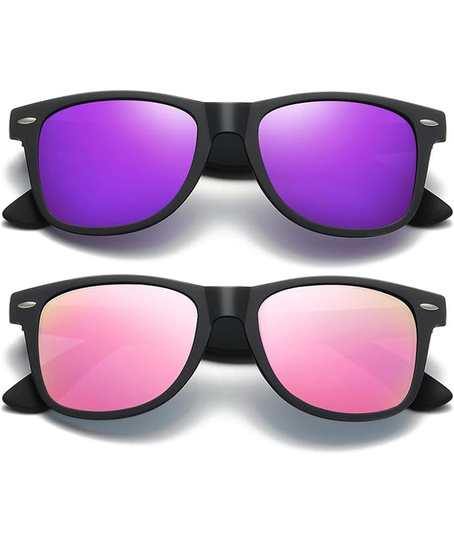 Polarized Sunglasses Womens Men - Sun glasses Fashion Trendy Driving Fishing UV Blocking UV400 Protection