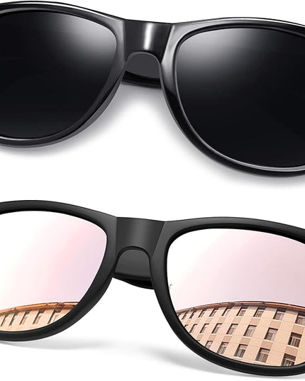 Joopin Square Sunglasses Polarized UV Protection Trendy Designer Sun Glasses Men Women