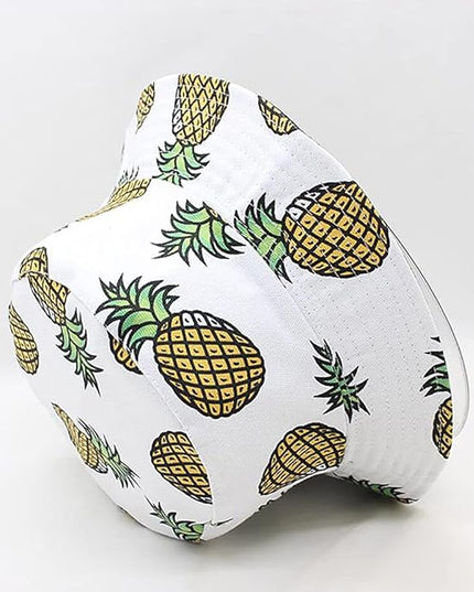 XYIYI Cute Bucket Hat Beach Fisherman Hats for Women, Reversible Double-Side-Wear