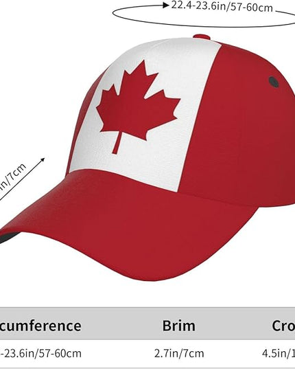Cute Flag Baseball Cap Hats for Women Men Trucker Hat Patriotic Adjustable Snapback Ball Cap Hat