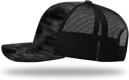 Richardson 112 Trucker Hat - Premium Adjustable Snapback Hat - Structured Six Panel Richardson Blank Caps