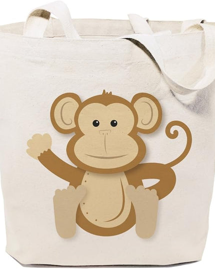 The Cotton & Canvas Co. Animal Tote and Handbag for Kids, Teens and Adults