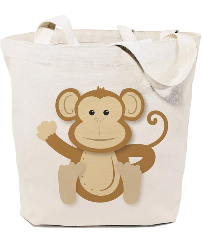 The Cotton & Canvas Co. Animal Tote and Handbag for Kids, Teens and Adults