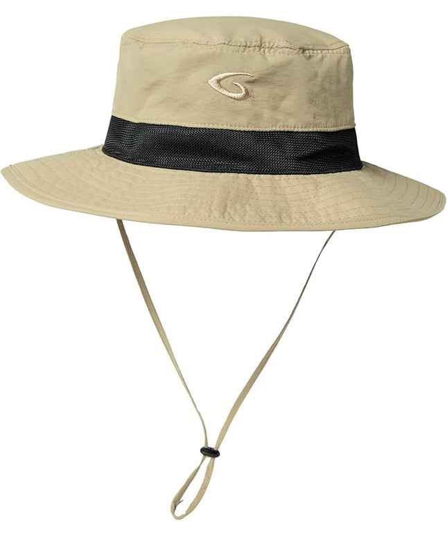 Oversized XL XXL Waterproof Sun Hat for Big Heads Mesh Bucket Hat Wide Brim Adjustable Packable Hiking Beach Fishing
