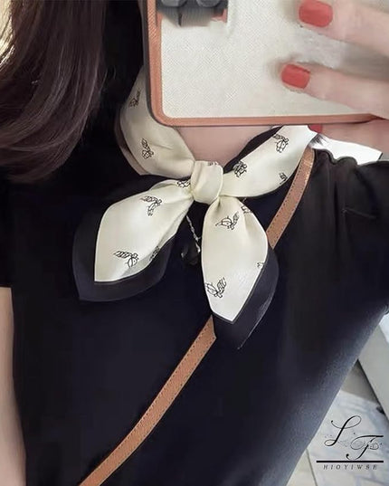 Satin Bandanas Head Scarf For Women Hair Scarves Accessories Lightweight Fashion Wrap Neck Silk Sleeping Headscarf