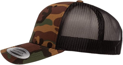 Mrlahat 6606 Yupoong Classics Retro Trucker Cap with Black Bandana