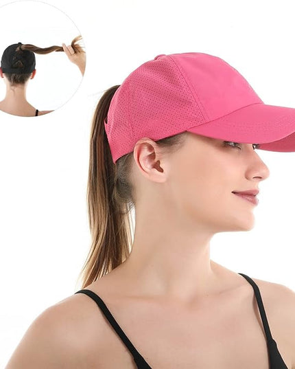 VOASTEK Running Hats for Men Baseball Cap Outdoor Essentials Runner Hat Jogging Cap Tennis Golf Workout Hats