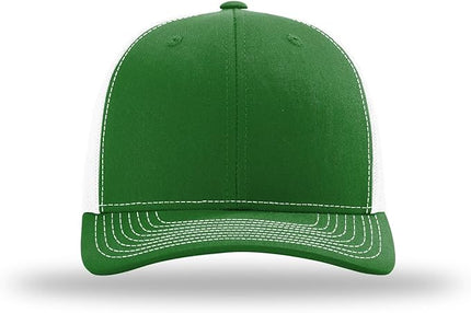 Richardson 112 Trucker Hat - Premium Adjustable Snapback Hat - Structured Six Panel Richardson Blank Caps