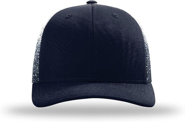 Richardson 112 Trucker Hat - Premium Adjustable Snapback Hat - Structured Six Panel Richardson Blank Caps