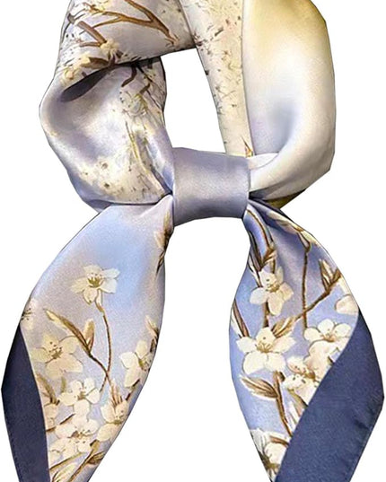 Dailyacc Hair Bandanas Scarf For Women Lightweight Fashion Neck Silk Satin Head Scarves For Sleeping Handbags Scarf