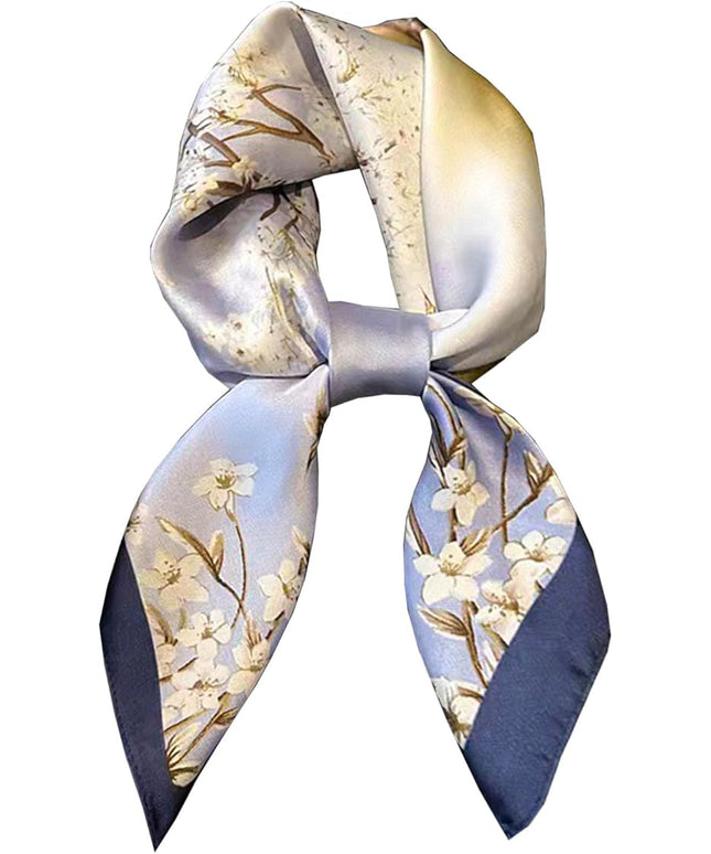 Dailyacc Hair Bandanas Scarf For Women Lightweight Fashion Neck Silk Satin Head Scarves For Sleeping Handbags Scarf