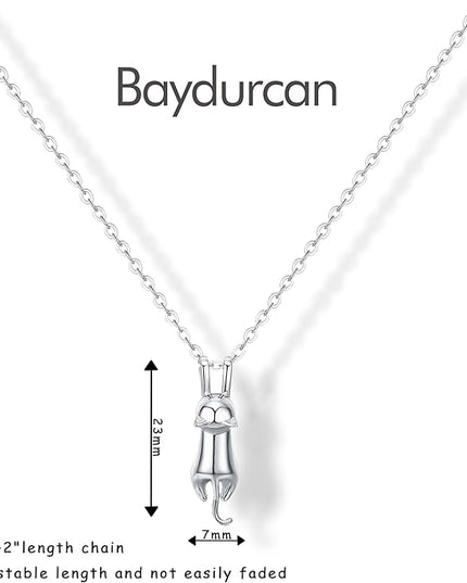 Baydurcan Pendant Necklace for Women Evil Eye Ankh Bow Necklace for Friends Sister Birthday Just Because Christmas Gifts