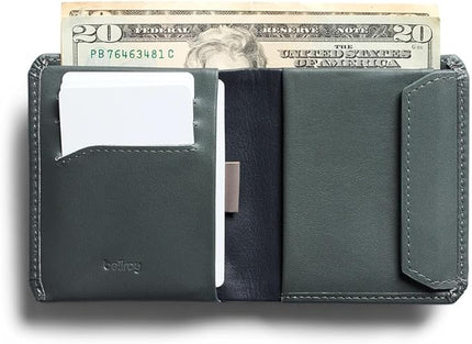 Bellroy Coin Wallet (Slim Coin Wallet, Bifold Leather Design, Holds 4-8 Cards, Magnetic Closure Coin Pouch)