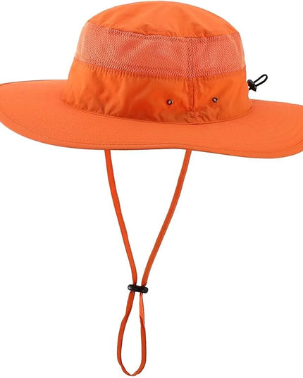 Home Prefer UPF 50+ Men's Sun Hat Wide Brim Bucket Hat UV Protection Hat for Mens Womens Beach Safari Gardening Golf Fishing