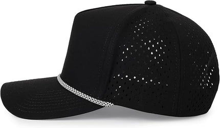 Quick Dry Baseball Cap Snapback Hats Mesh Trucker Hat for Men Women Water-Resistant Outdoor Golf Hat Ball Cap