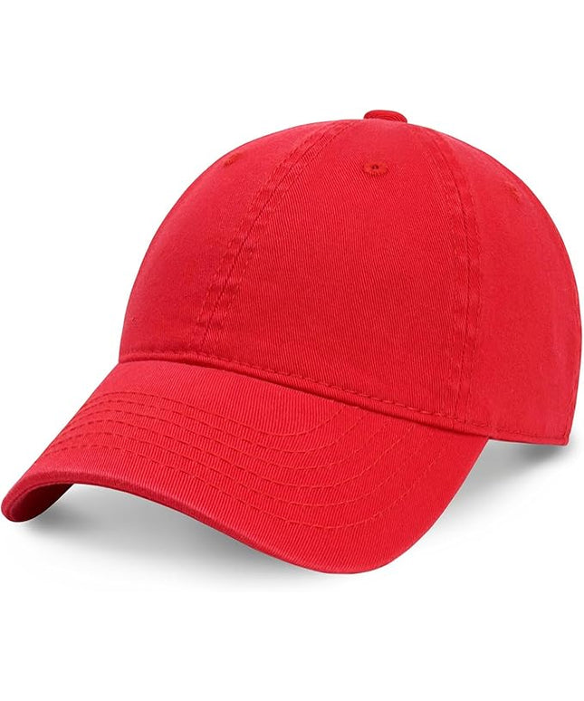 CHOK.LIDS Everyday Premium Dad Hat Unisex Cotton Baseball Cap for Men and Women Adjustable Lightweight Polo Style Curved Brim