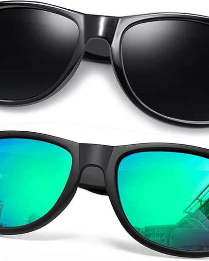 Joopin Square Sunglasses Polarized UV Protection Trendy Designer Sun Glasses Men Women